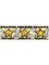 Awards Night Silver Fringe Celebration Party Banner Flag Decoration